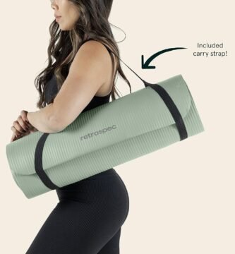 Retrospec Solana Yoga Mat Thick 1