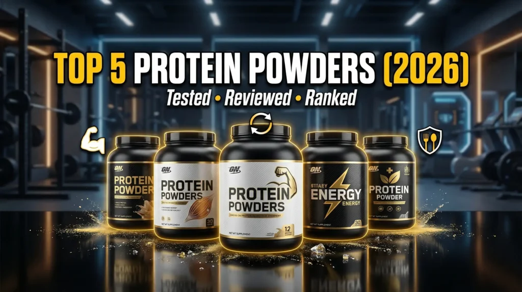 5 Best Whey Protein Powders on Amazon 2026