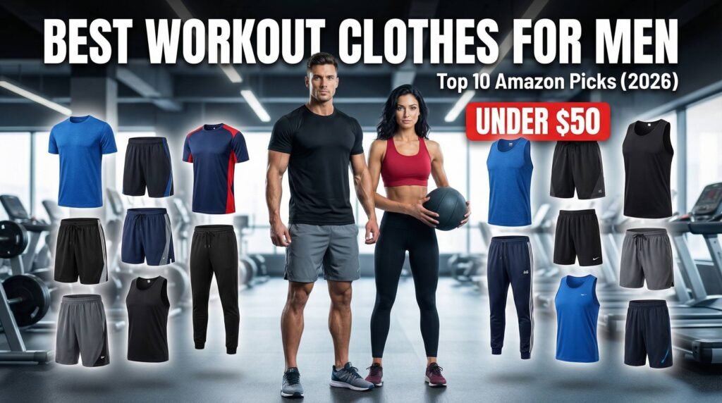 Best Affordable Workout Clothes for Men on Amazon 2026