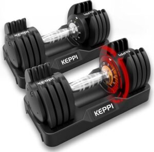 Keppi Adjustable Dumbbells Set