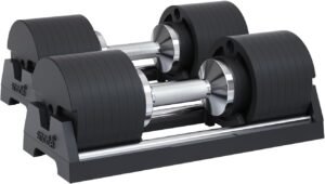 SNODE AD80 Drop Proof 80 lbs Adjustable Dumbbell Set